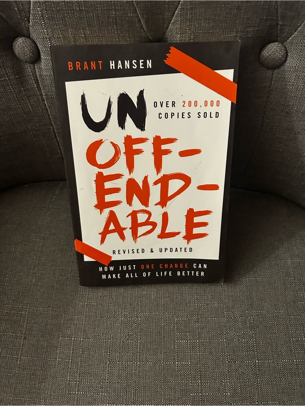 "Unoffendable" book by Brent Hansen